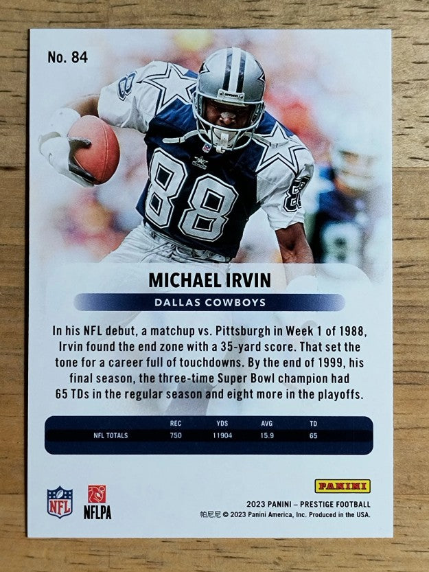 2023 Prestige Xtra Points Diamond #84 Michael Irvin