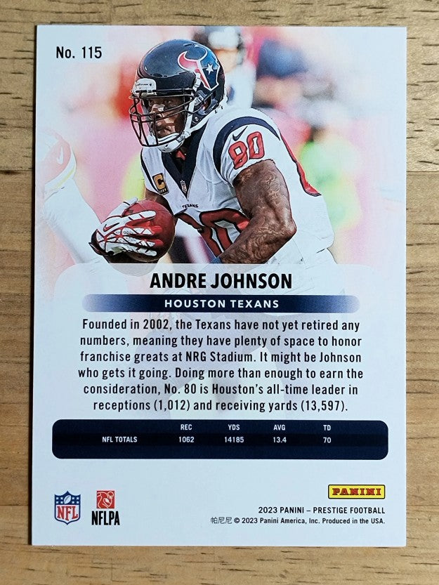 2023 Prestige Xtra Points Diamond #115 Andre Johnson