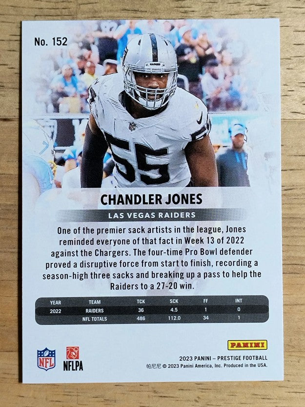 2023 Prestige Xtra Points Diamond #152 Chandler Jones