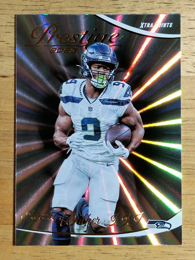 2023 Prestige Xtra Points Sunburst #267 Kenneth Walker III
