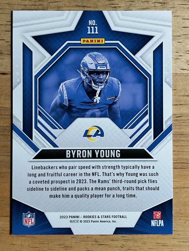 2023 Rookies and Stars #111 Byron Young RC