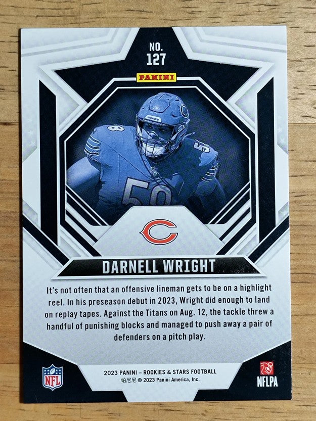 2023 Rookies and Stars #127 Darnell Wright RC