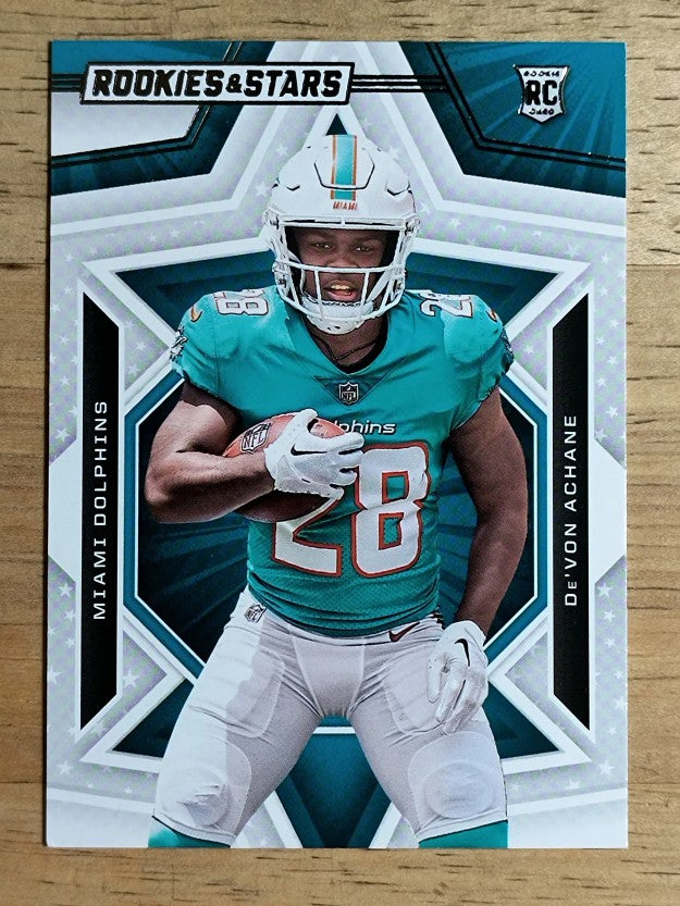2023 Rookies and Stars #132 De'Von Achane RC