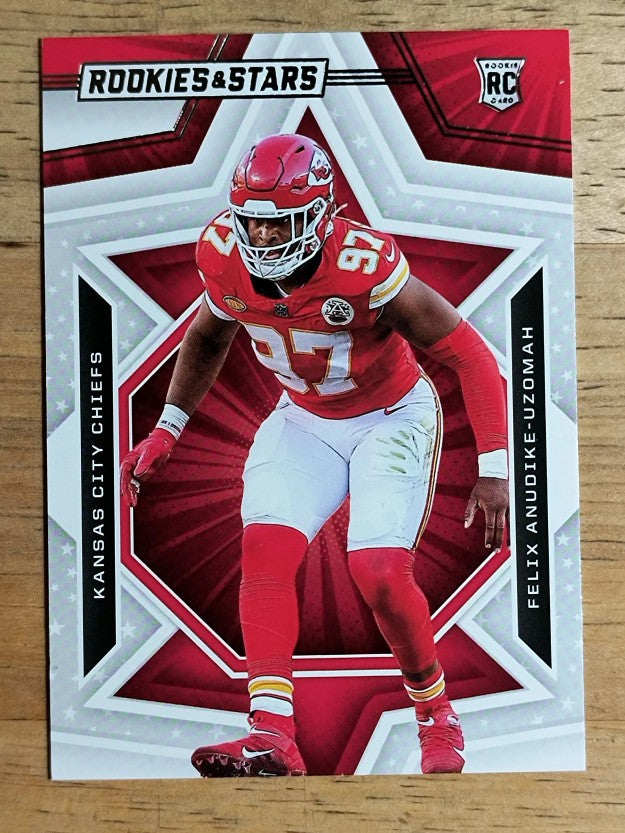2023 Rookies and Stars #140 Felix Anudike-Uzomah RC