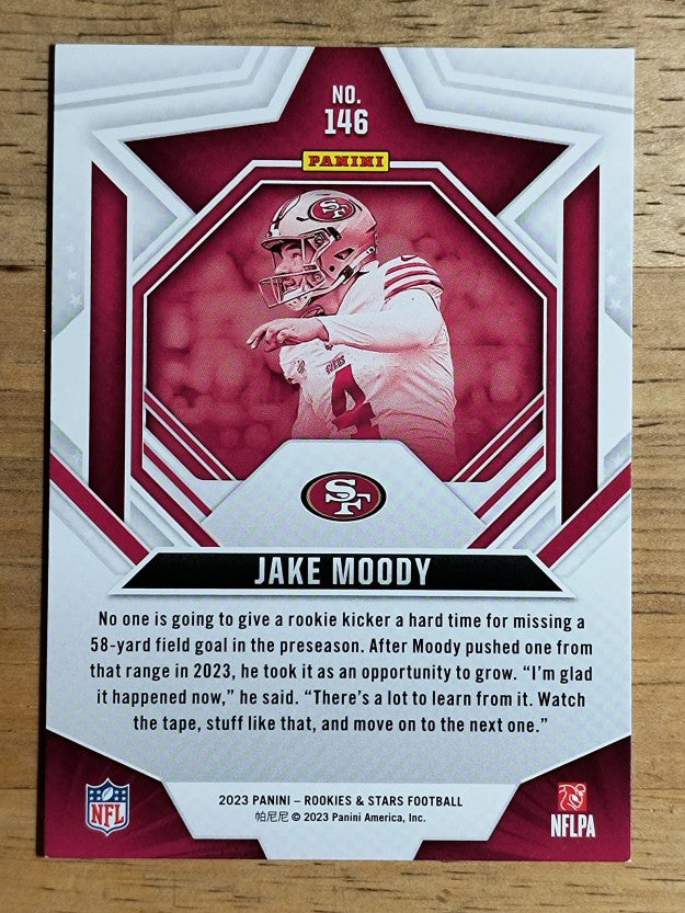 2023 Rookies and Stars #146 Jake Moody RC