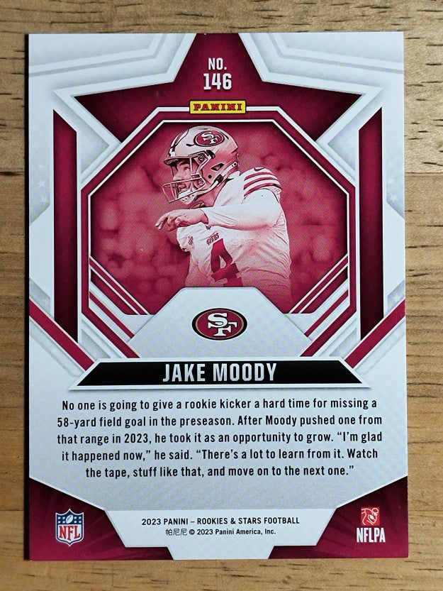 2023 Rookies and Stars #146 Jake Moody RC