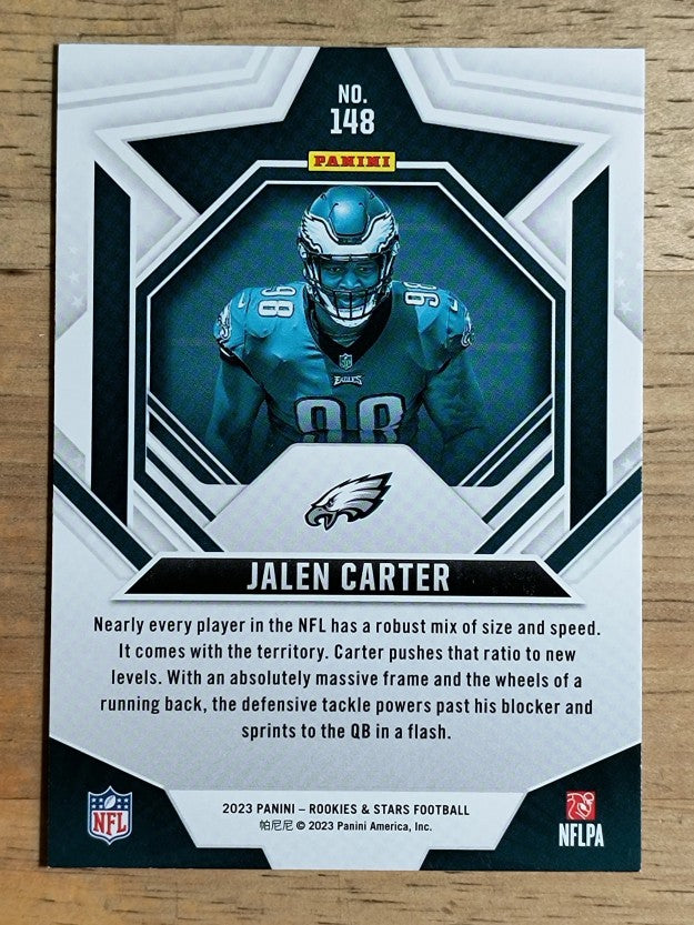 2023 Rookies and Stars #148 Jalen Carter RC
