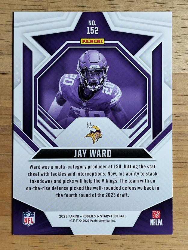 2023 Rookies and Stars #152 Jay Ward RC