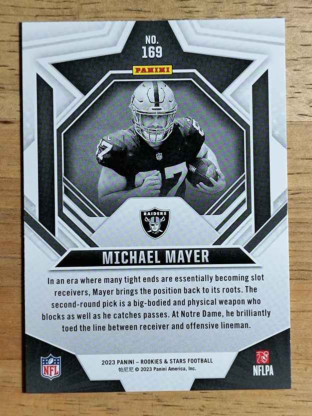 2023 Rookies and Stars #169 Michael Mayer RC