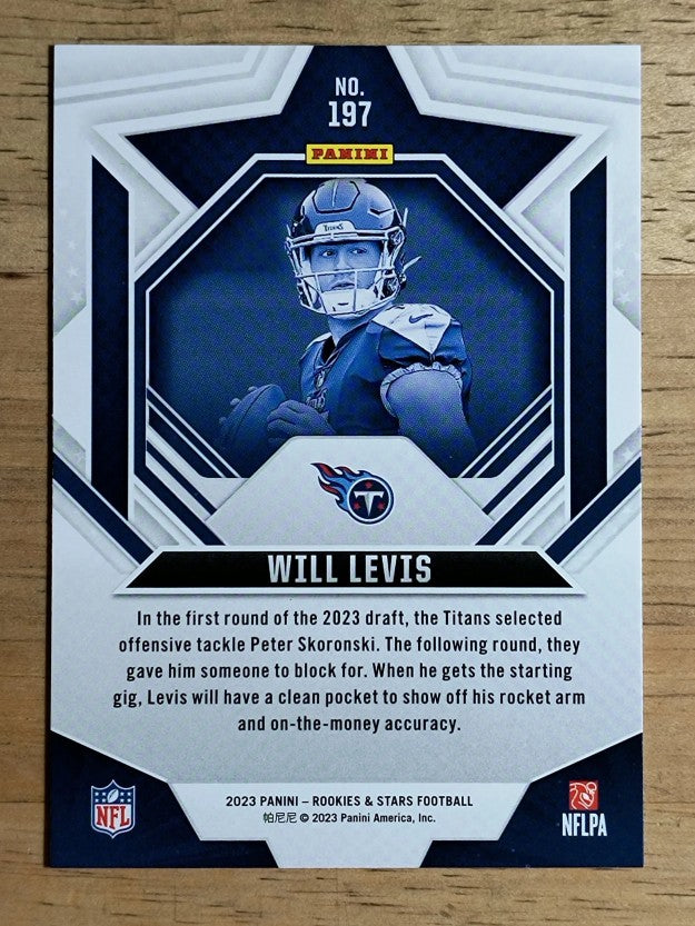 2023 Rookies and Stars #197 Will Levis RC