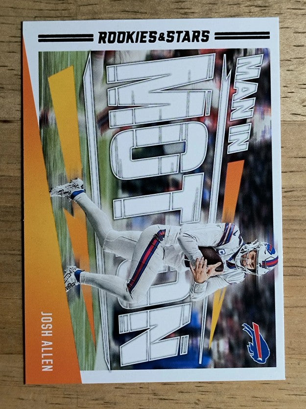 2023 Rookies and Stars Man In Motion #19 Josh Allen (EXMT)