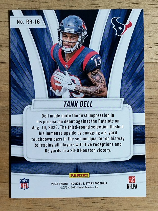 2023 Rookies and Stars Rookie Rush #16 Tank Dell