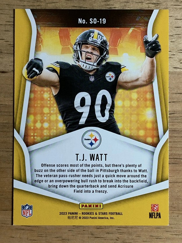 2023 Rookies and Stars Standing Ovation #19 T.J. Watt