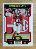 2023 Score #343 Cameron Latu RC
