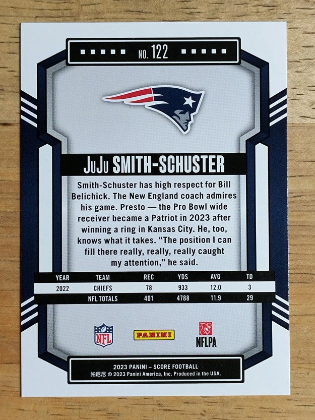 2023 Score Orange #122 JuJu Smith-Schuster
