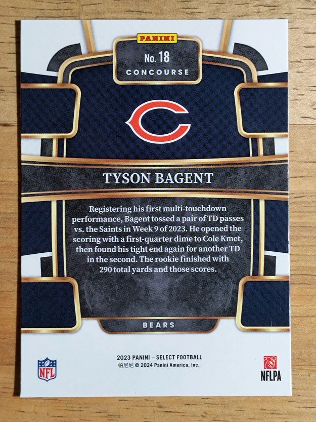 2023 Select #18 Tyson Bagent RC