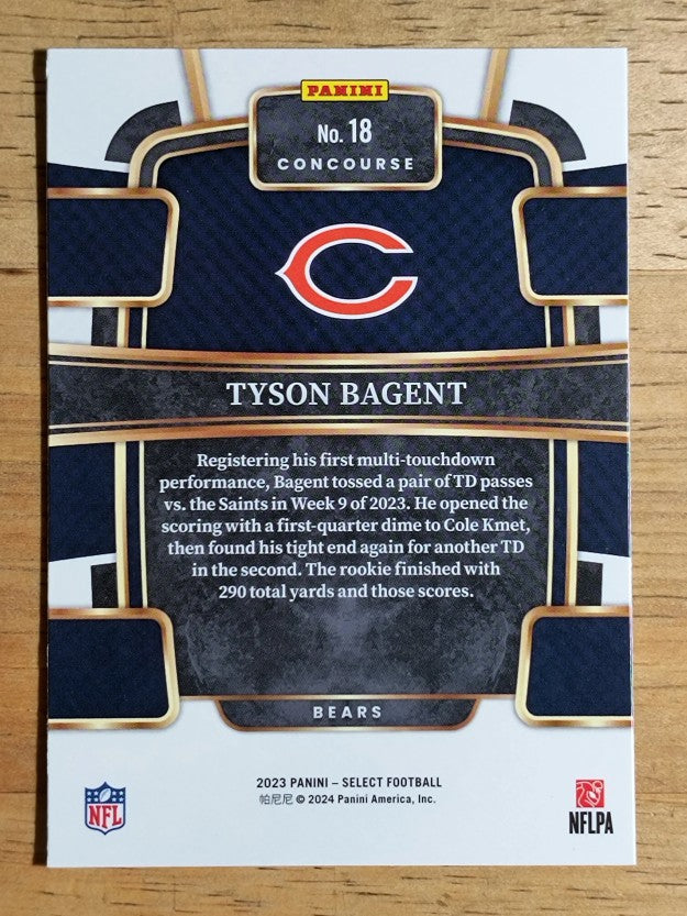 2023 Select #18 Tyson Bagent RC