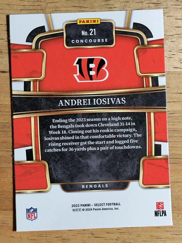 2023 Select #21 Andrei Iosivas
