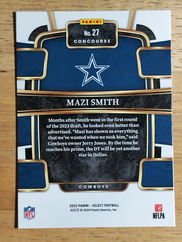 2023 Select #27 Mazi Smith RC