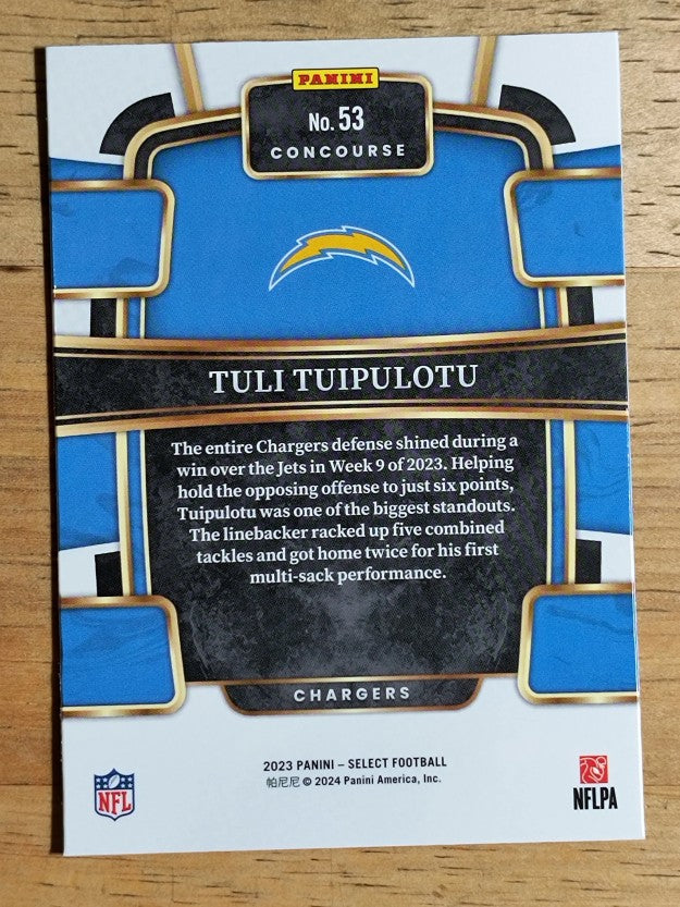 2023 Select #53 Tuli Tuipulotu RC