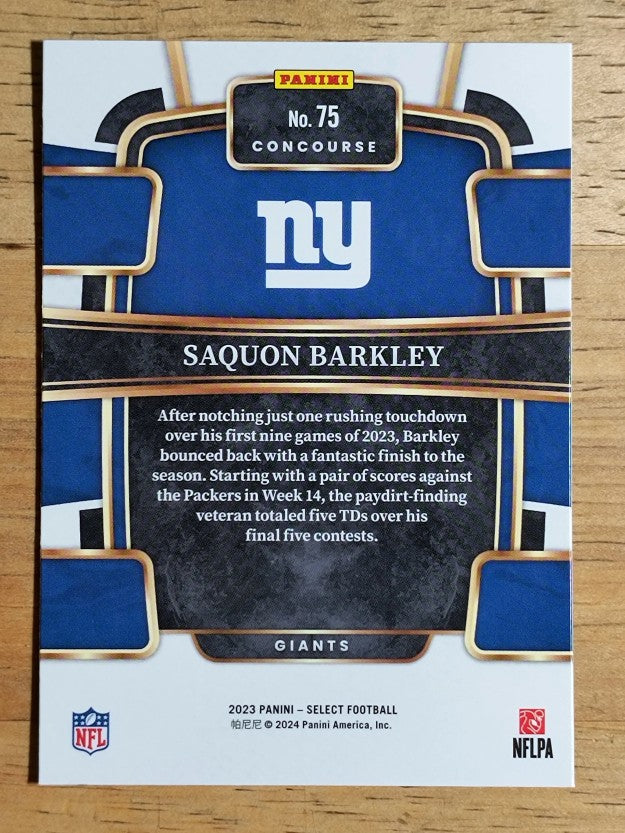 2023 Select #75 Saquon Barkley