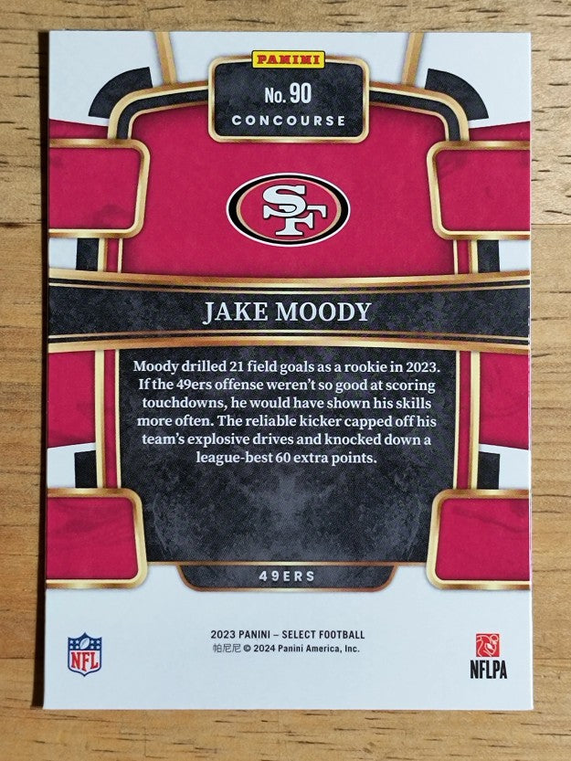 2023 Select #90 Jake Moody RC