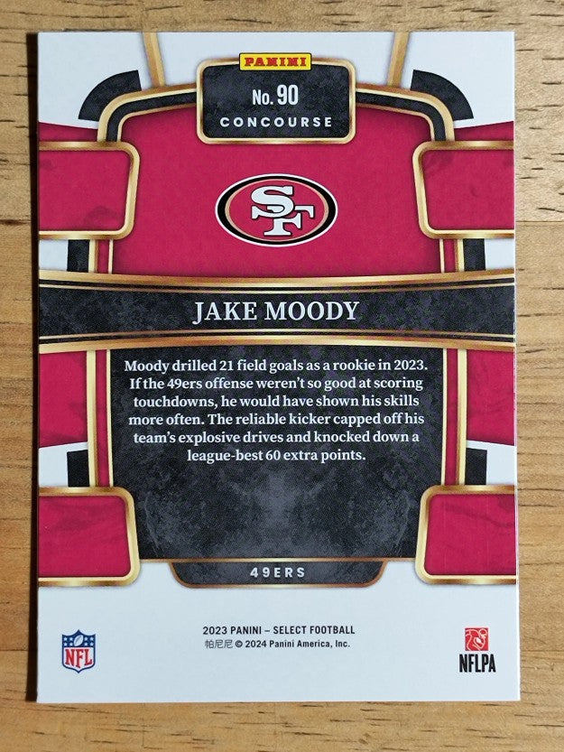 2023 Select #90 Jake Moody RC
