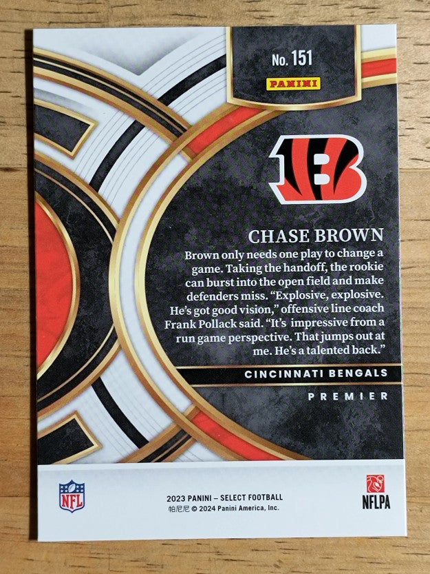 2023 Select #151 Chase Brown RC
