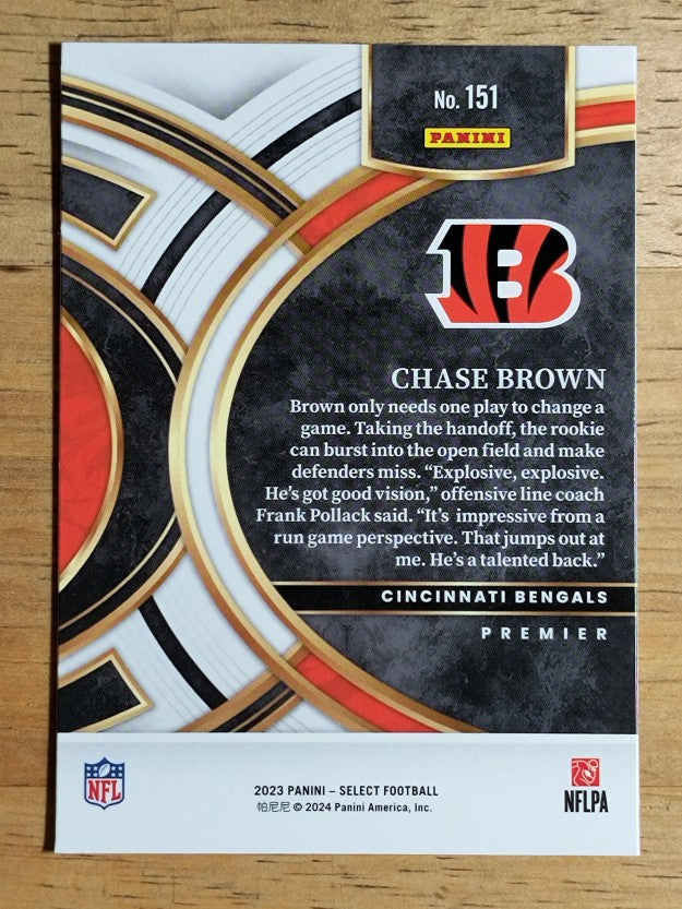 2023 Select #151 Chase Brown RC