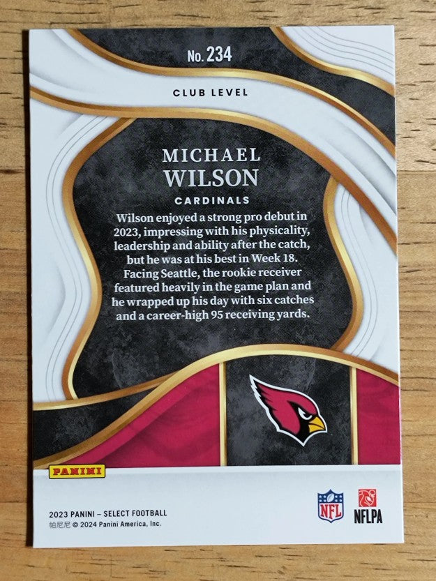 2023 Select #234 Michael Wilson RC