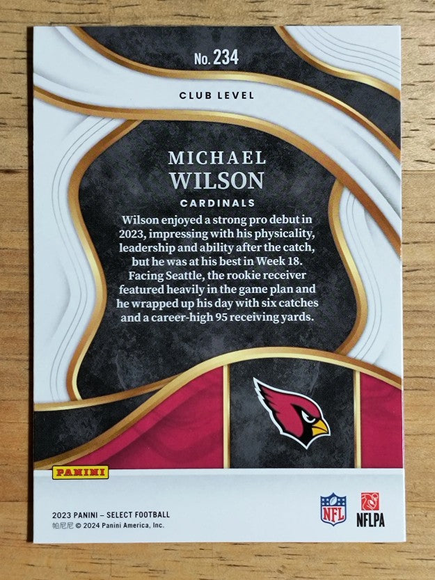 2023 Select #234 Michael Wilson RC