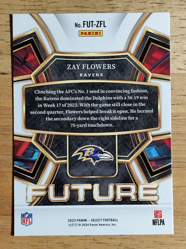 2023 Select Select Future #25 Zay Flowers