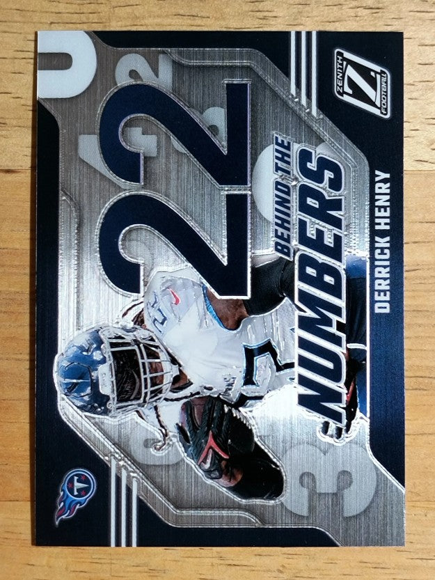 2023 Zenith Behind the Numbers #7 Derrick Henry (EX)
