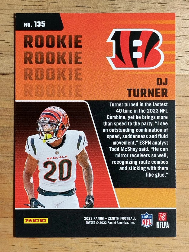2023 Zenith Retail #135 DJ Turner
