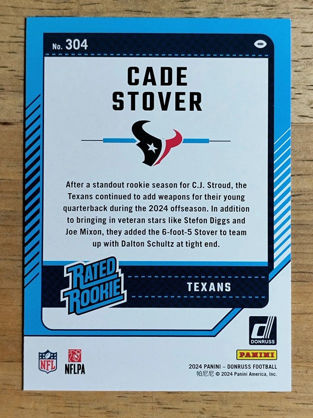 2024 Donruss #304 Cade Stover RR RC