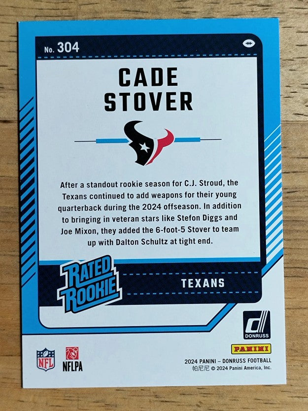 2024 Donruss #304 Cade Stover RR RC