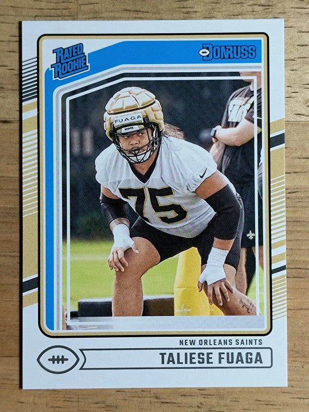 2024 Donruss #310 Taliese Fuaga RR RC