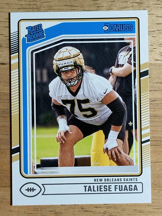 2024 Donruss #310 Taliese Fuaga RR RC