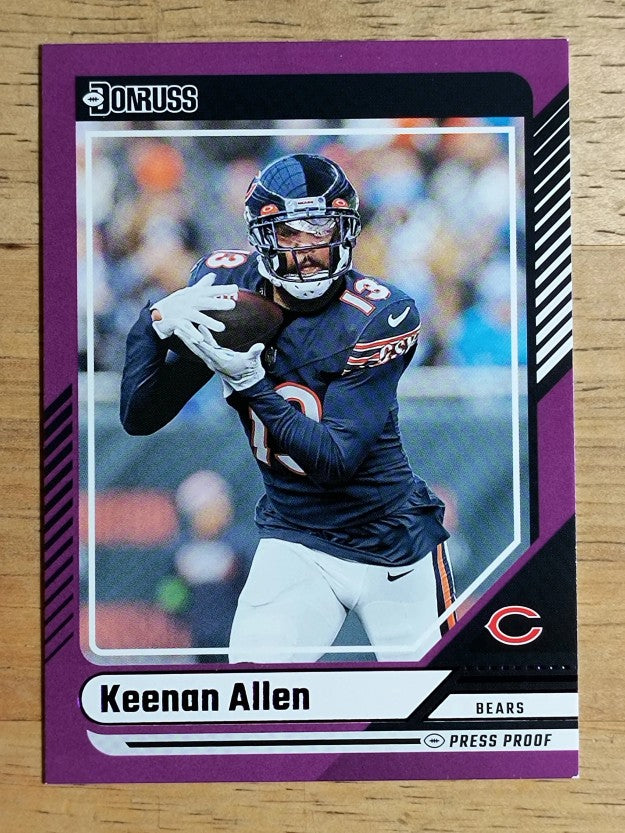 2024 Donruss Press Proof Purple #71 Keenan Allen