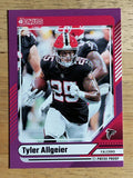 2024 Donruss Press Proof Purple #79 Tyler Allgeier