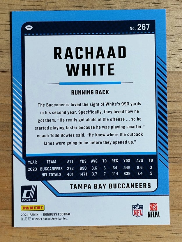 2024 Donruss Press Proof Purple #267 Rachaad White