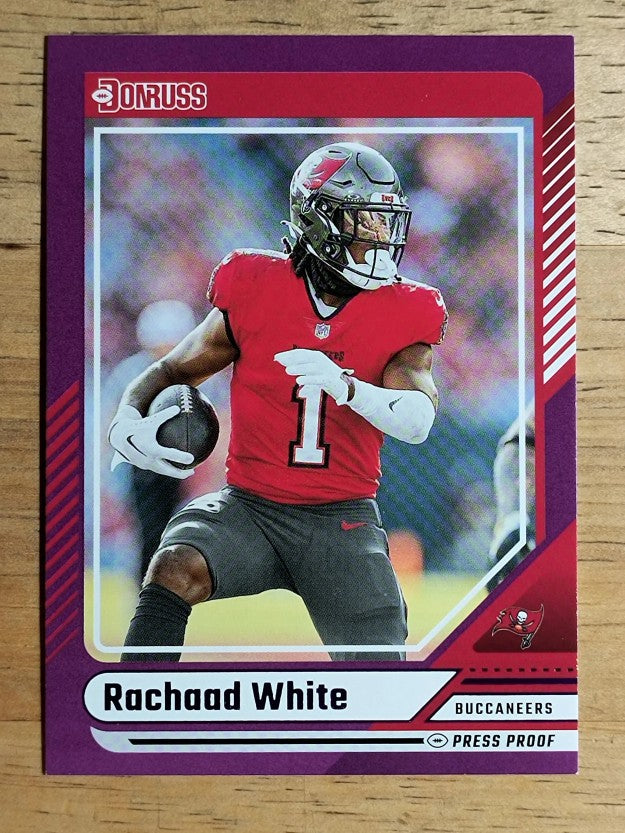 2024 Donruss Press Proof Purple #267 Rachaad White