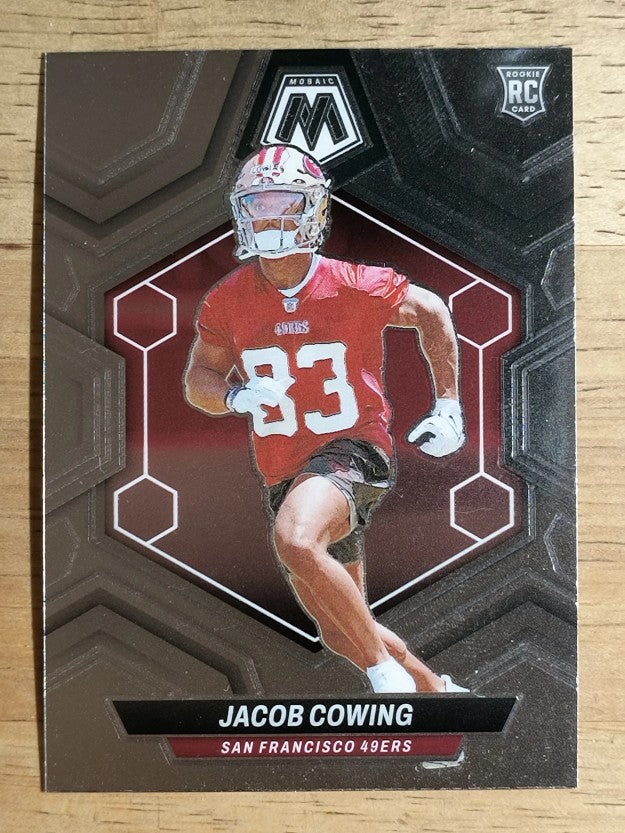 2024 Panini Mosaic #390 Jacob Cowing RC
