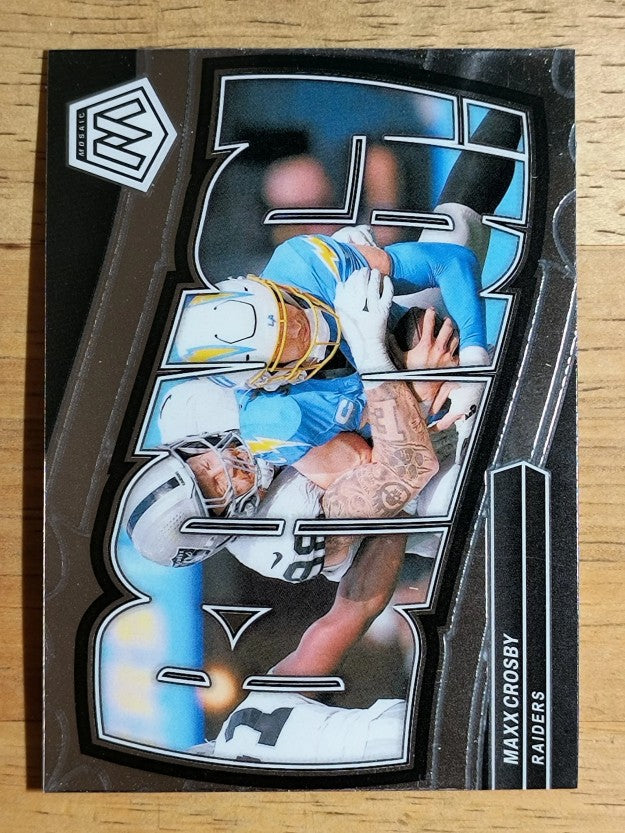 2024 Panini Mosaic Bang! #2 Maxx Crosby