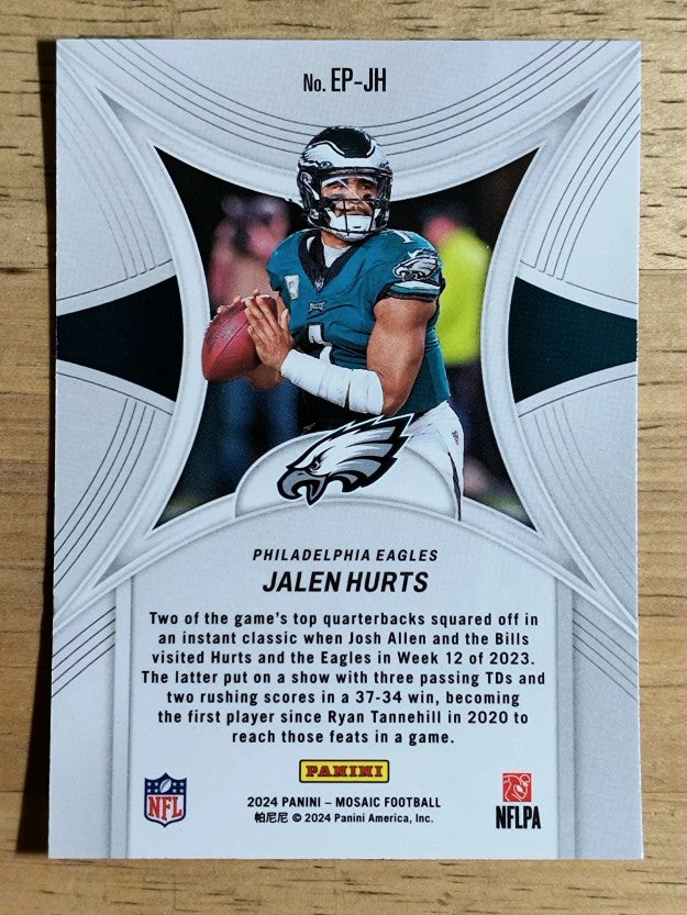 2024 Panini Mosaic Epic Performers #5 Jalen Hurts