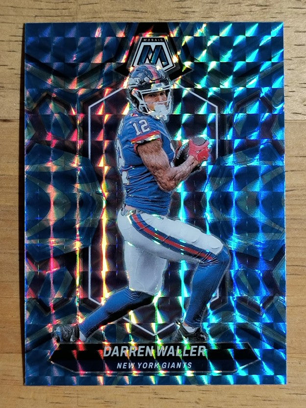 2024 Panini Mosaic Mosaic Reactive Blue #166 Darren Waller