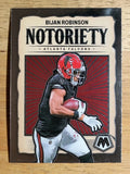 2024 Panini Mosaic Notoriety #11 Bijan Robinson