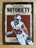 2024 Panini Mosaic Notoriety #16 Myles Garrett