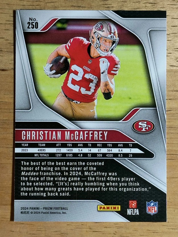 2024 Panini Prizm #250 Christian McCaffrey