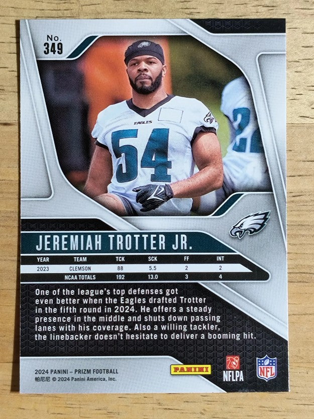 2024 Panini Prizm #349 Jeremiah Trotter Jr. RC